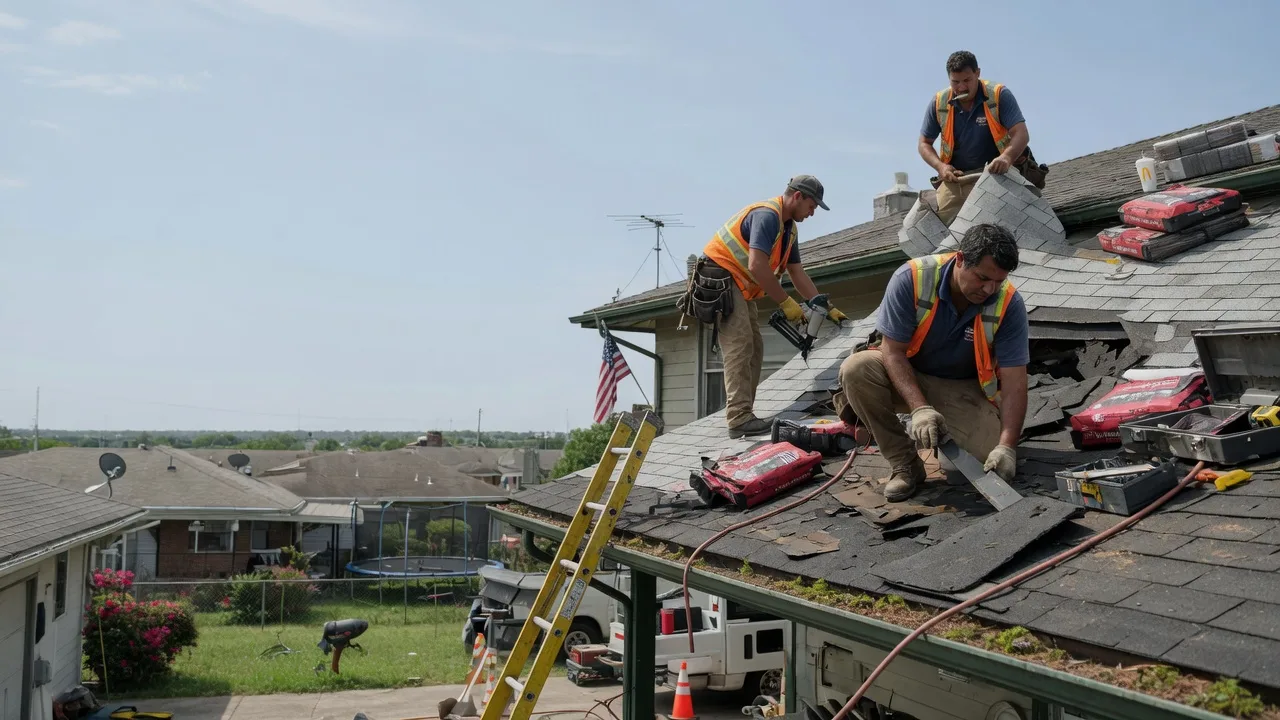 Roof Repair in Walnut Springs, TX near me